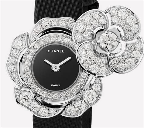 chanel watch rose gold|Chanel camellia watch.